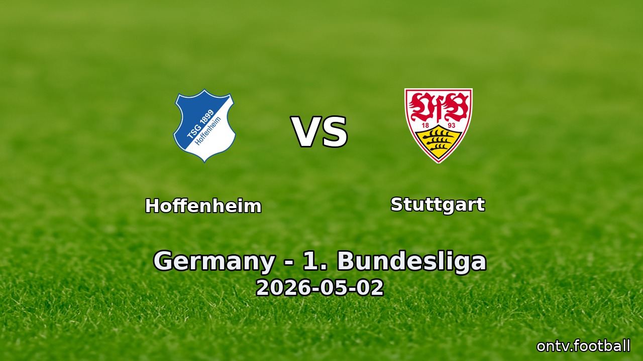 Hoffenheim vs Stuttgart