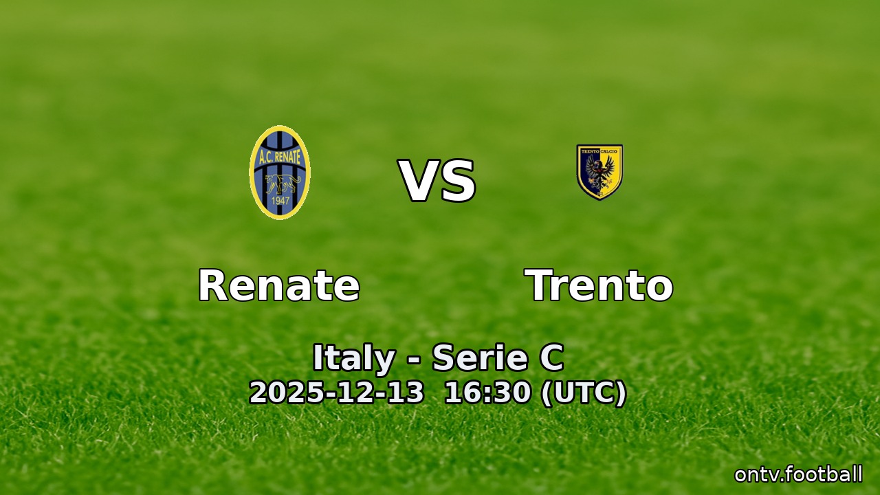 Renate vs Trento