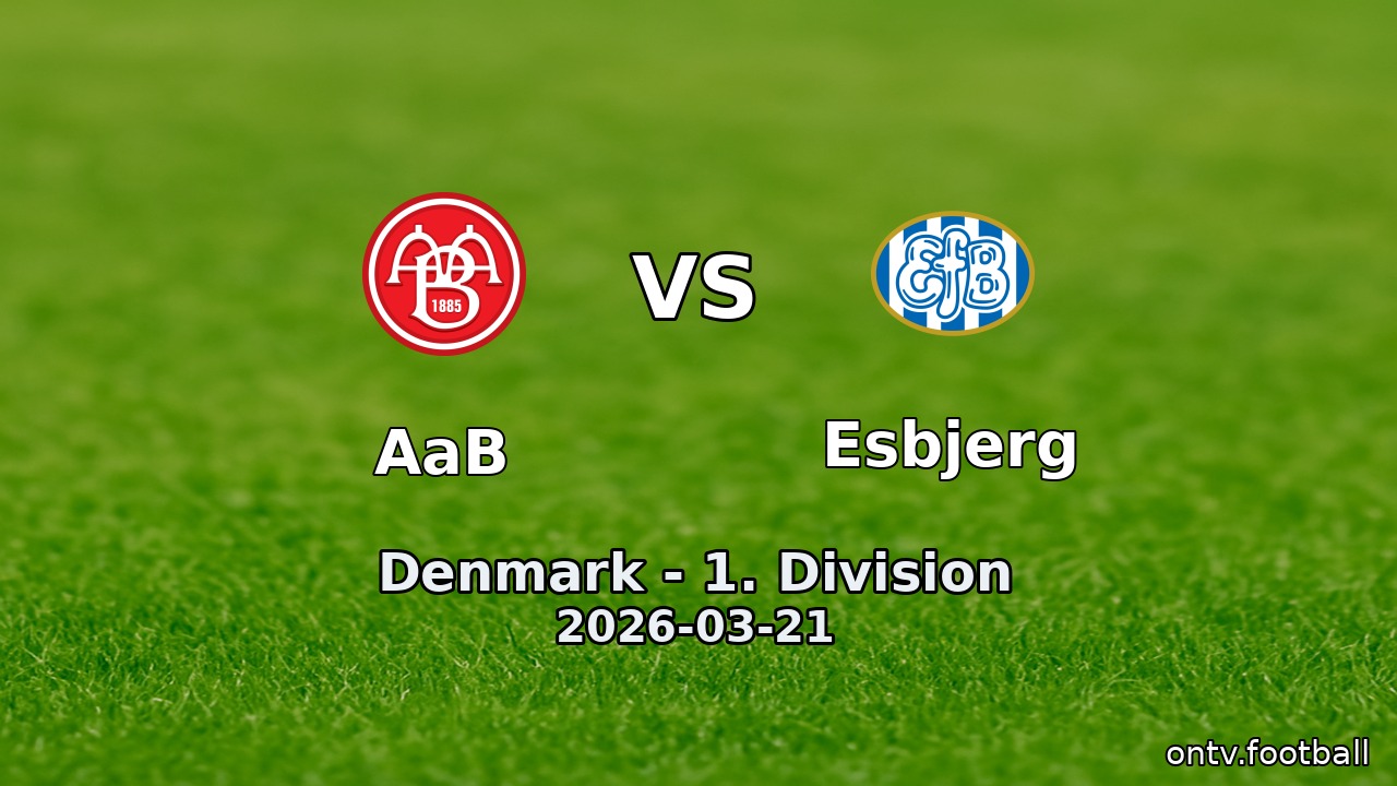 AaB vs Esbjerg