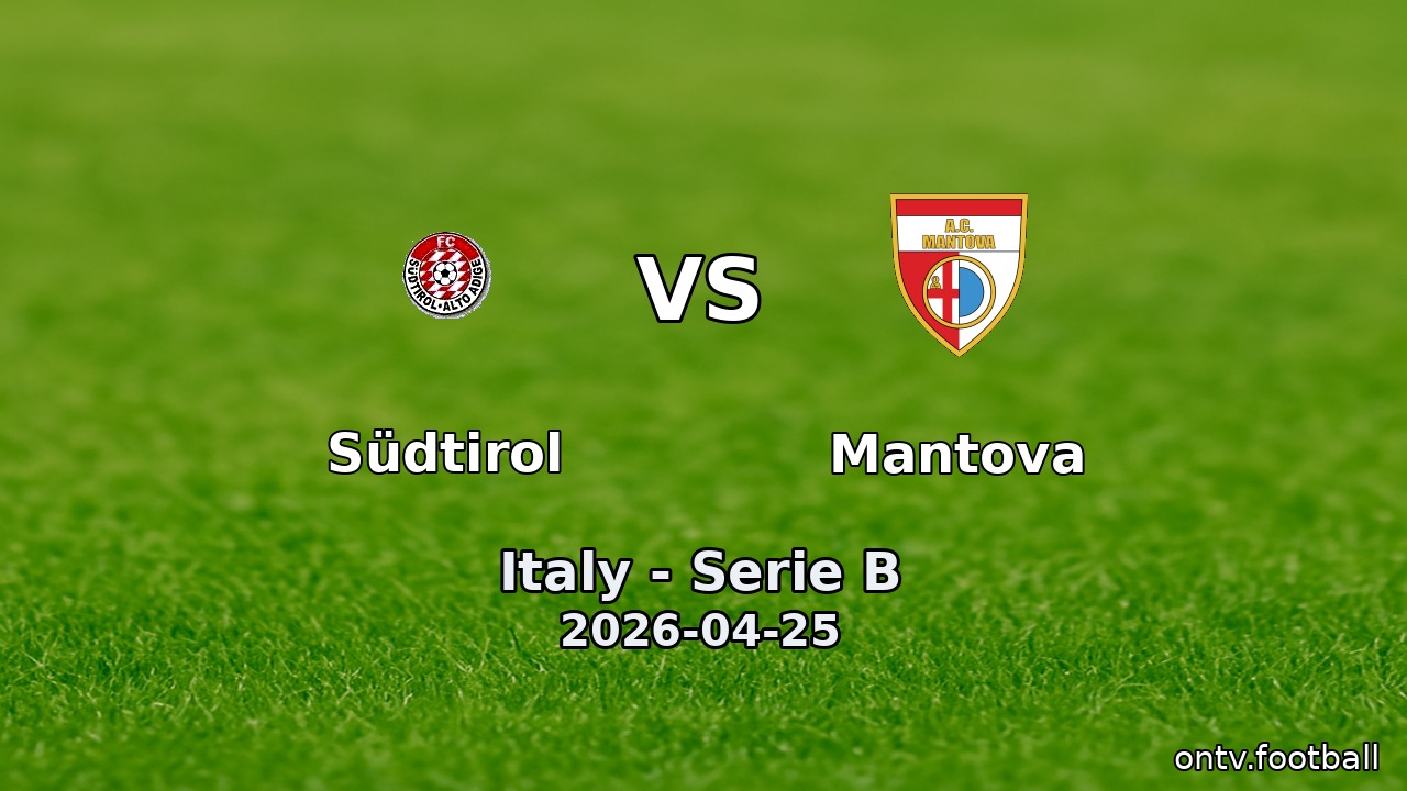 Südtirol vs Mantova
