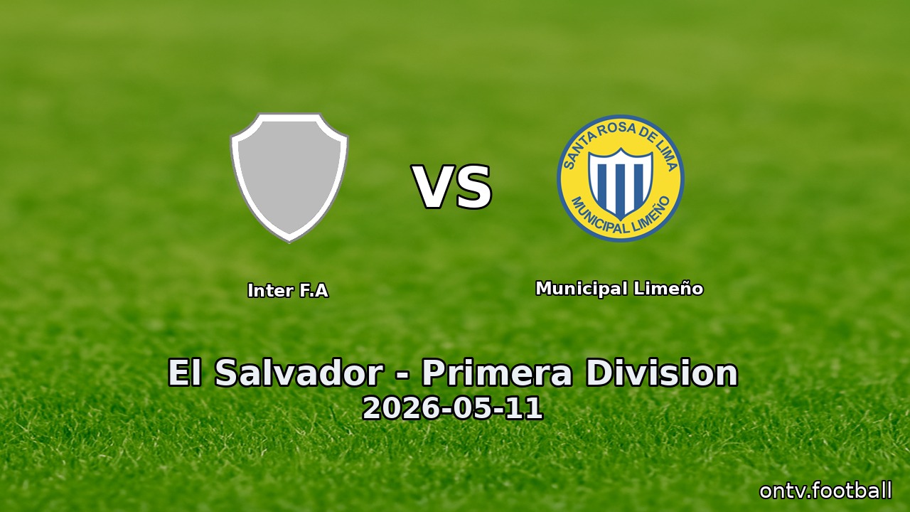 Inter F.A vs Municipal Limeño