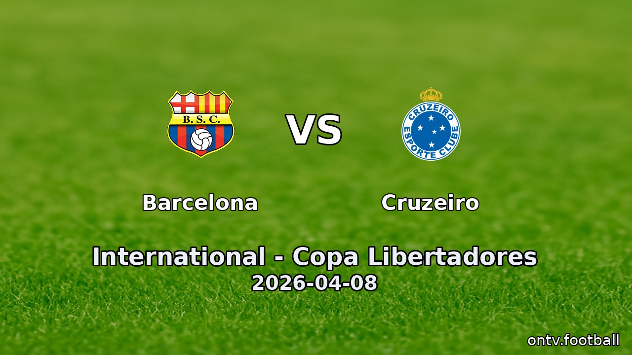 Barcelona vs Cruzeiro