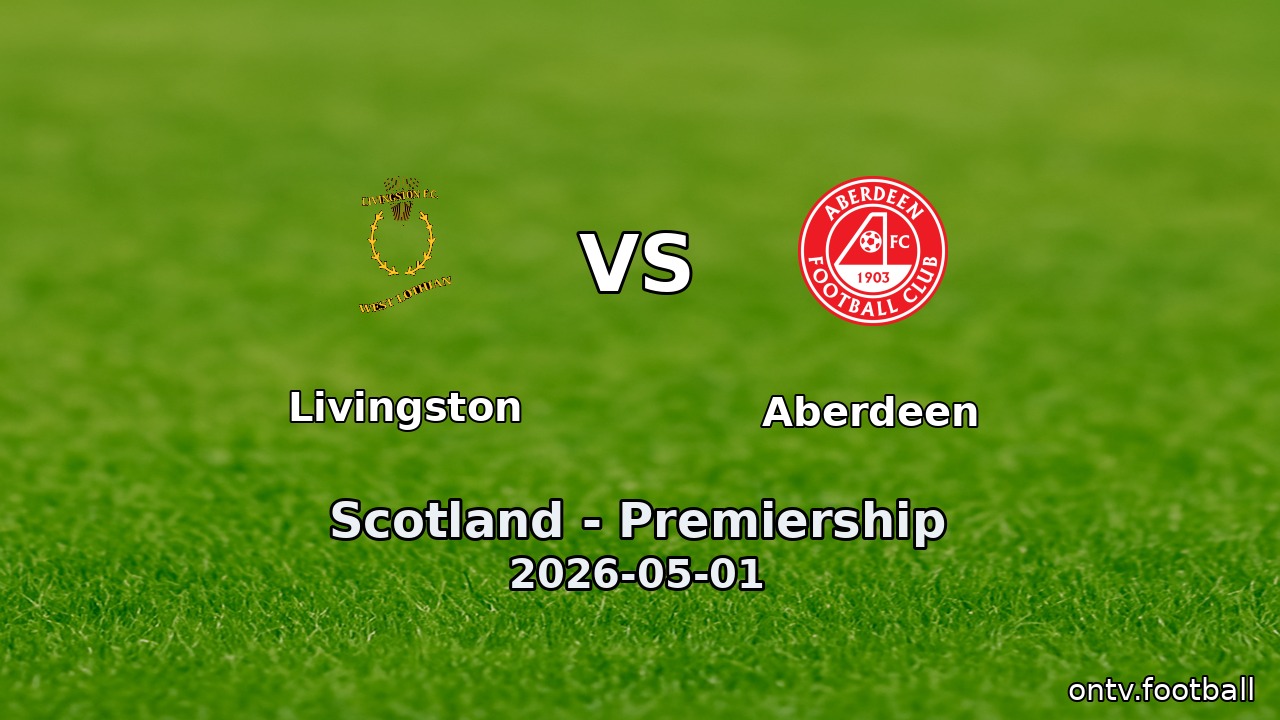 Livingston vs Aberdeen