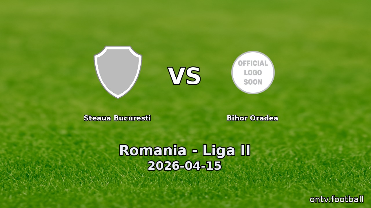 Steaua Bucuresti vs Bihor Oradea