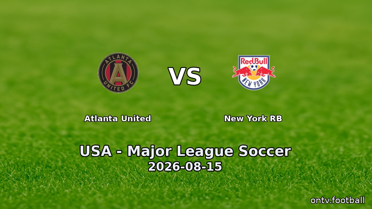 Atlanta United vs New York RB