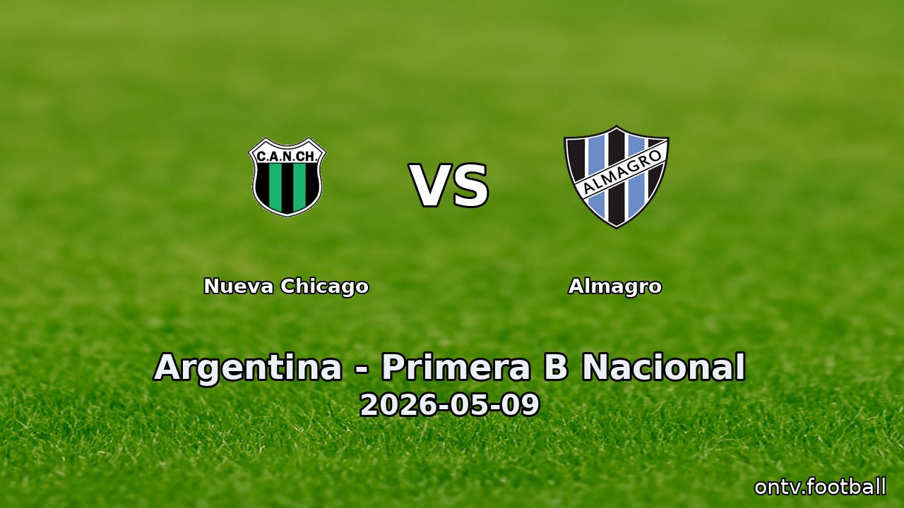 Nueva Chicago vs Almagro
