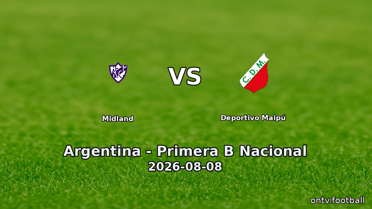 Midland vs Deportivo Maipú
