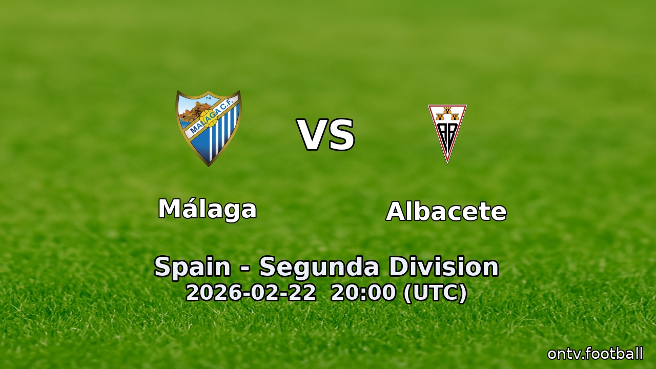 Málaga vs Albacete