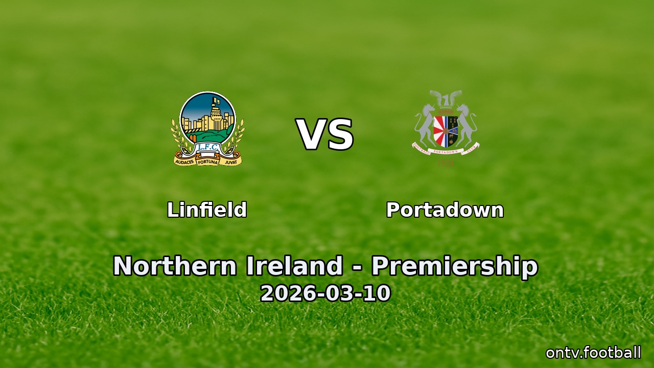 Linfield vs Portadown