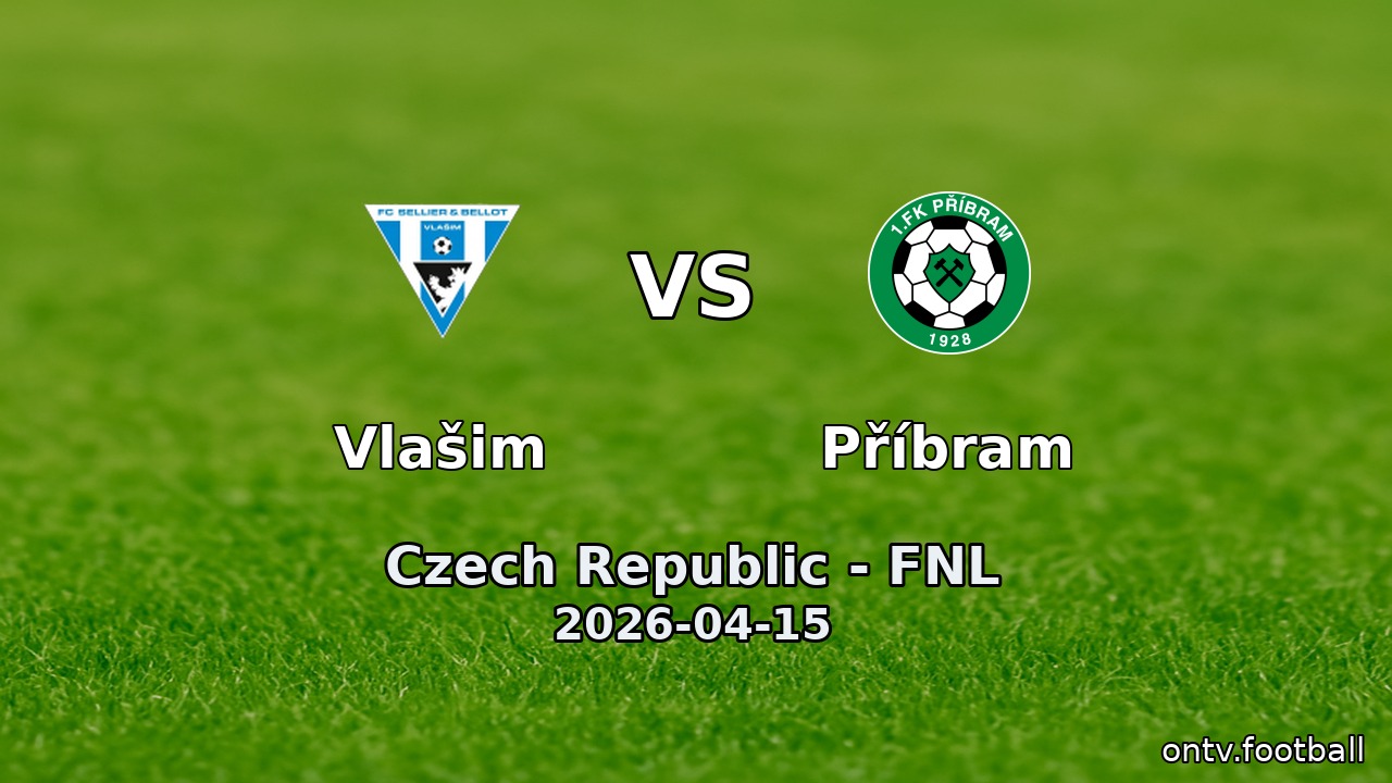 Vlašim vs Příbram