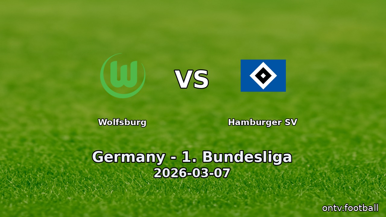 Wolfsburg vs Hamburger SV