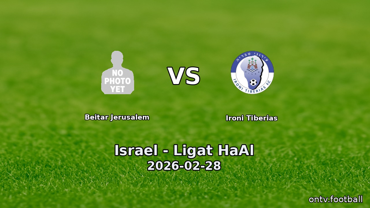 Beitar Jerusalem vs Ironi Tiberias