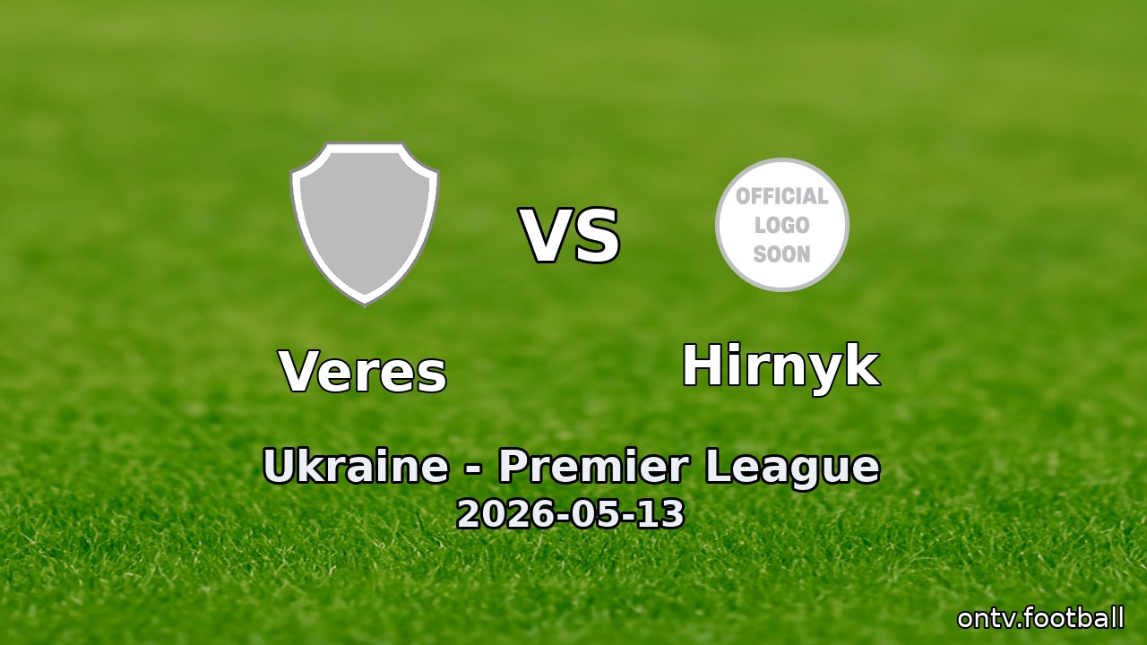 Veres vs Hirnyk