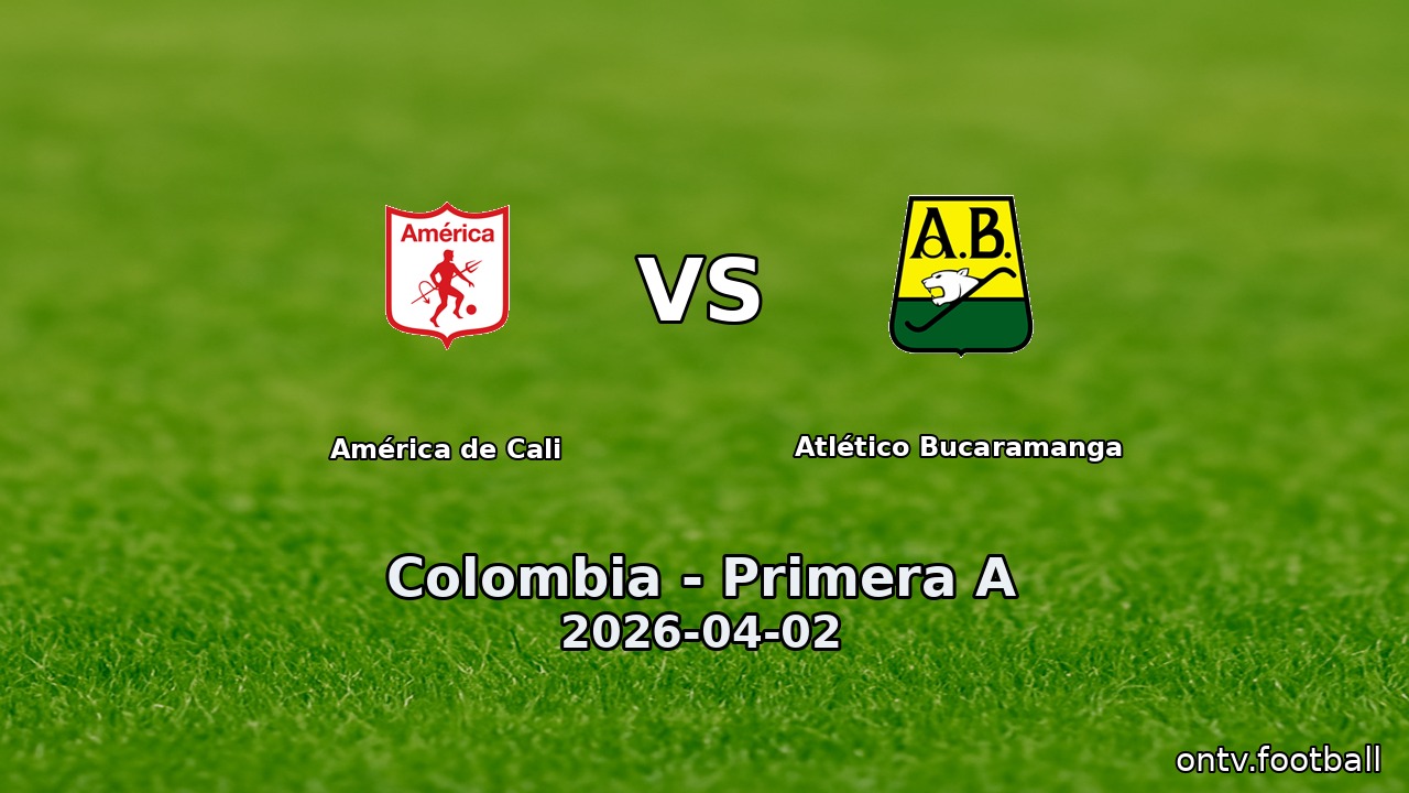 América de Cali vs Atlético Bucaramanga