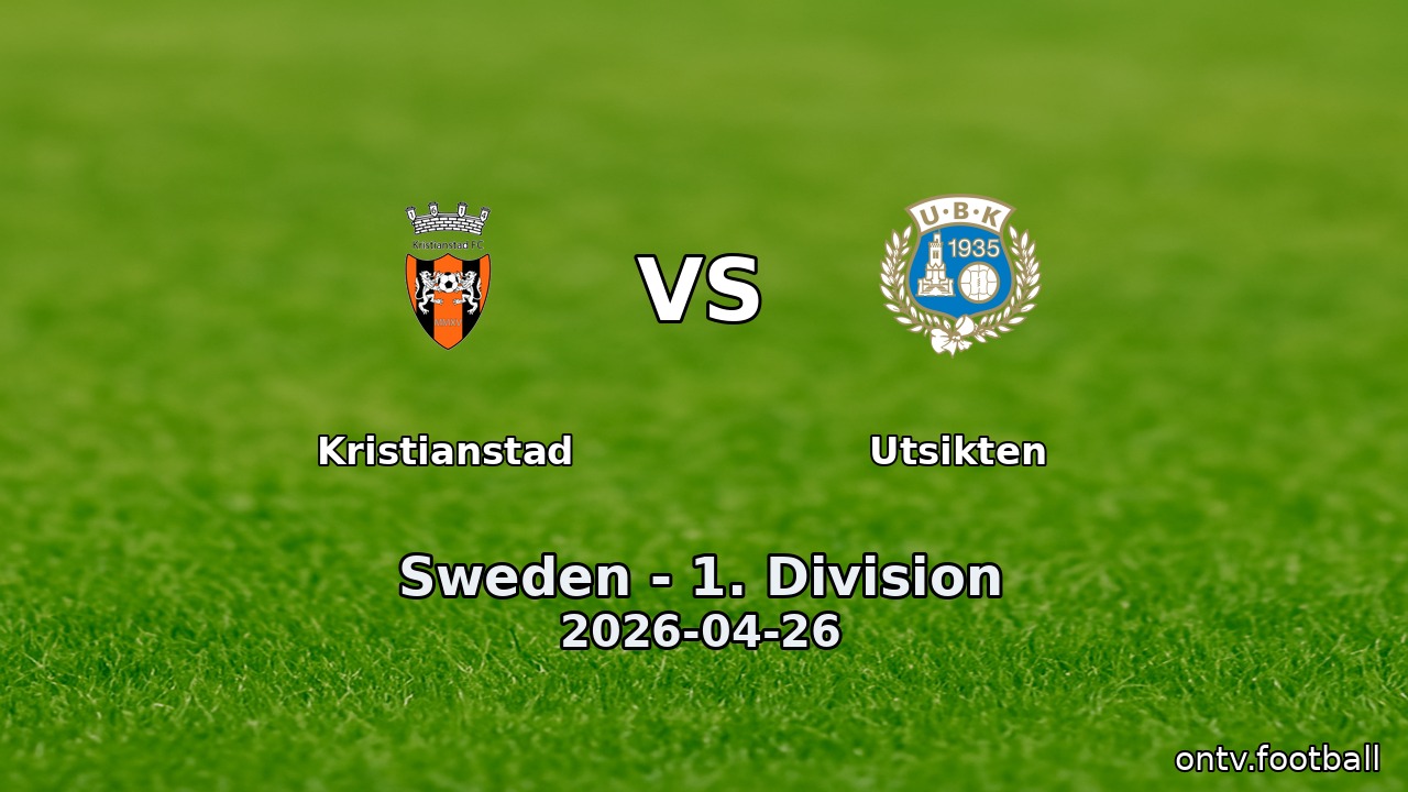 Kristianstad vs Utsikten
