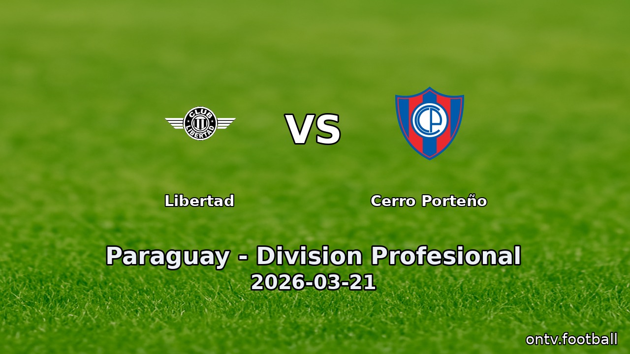 Libertad vs Cerro Porteño