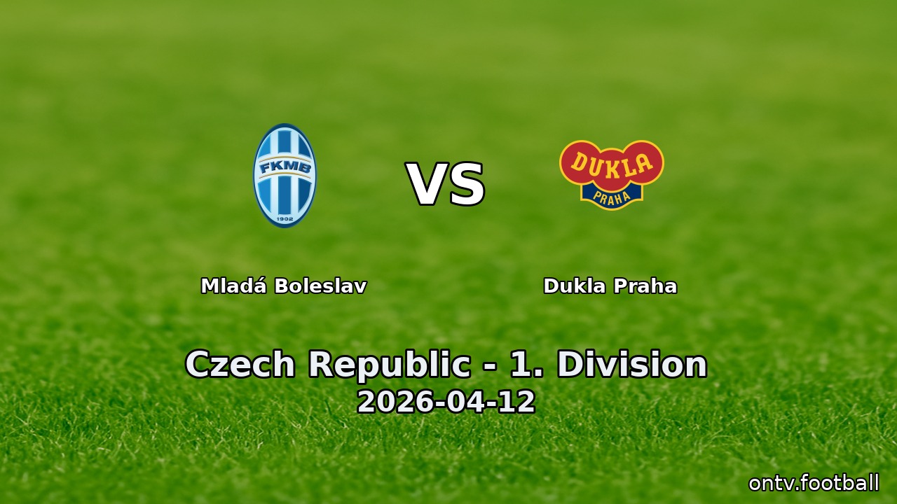 Mladá Boleslav vs Dukla Praha