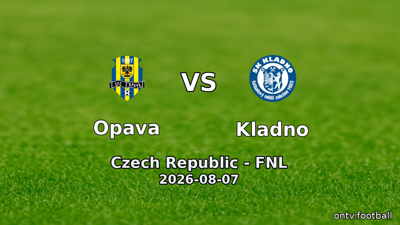 Opava vs Kladno