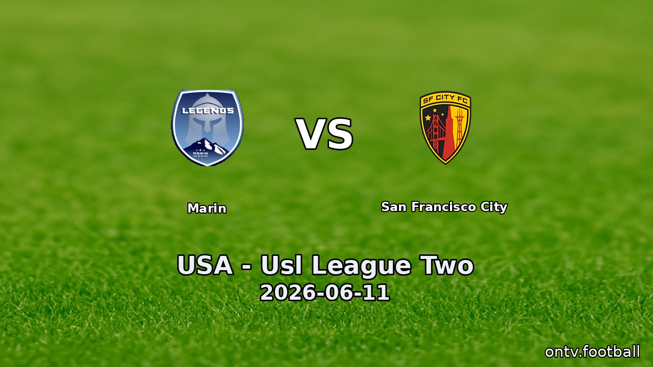 Marin vs San Francisco City