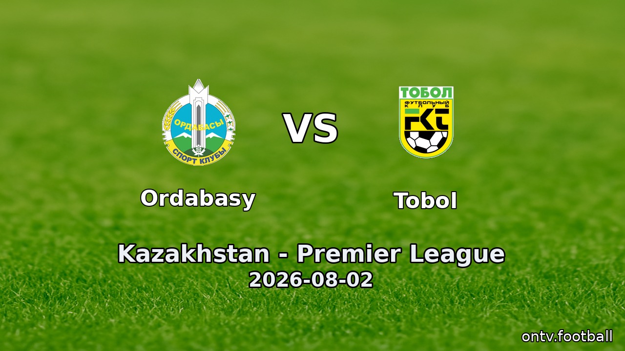 Ordabasy vs Tobol