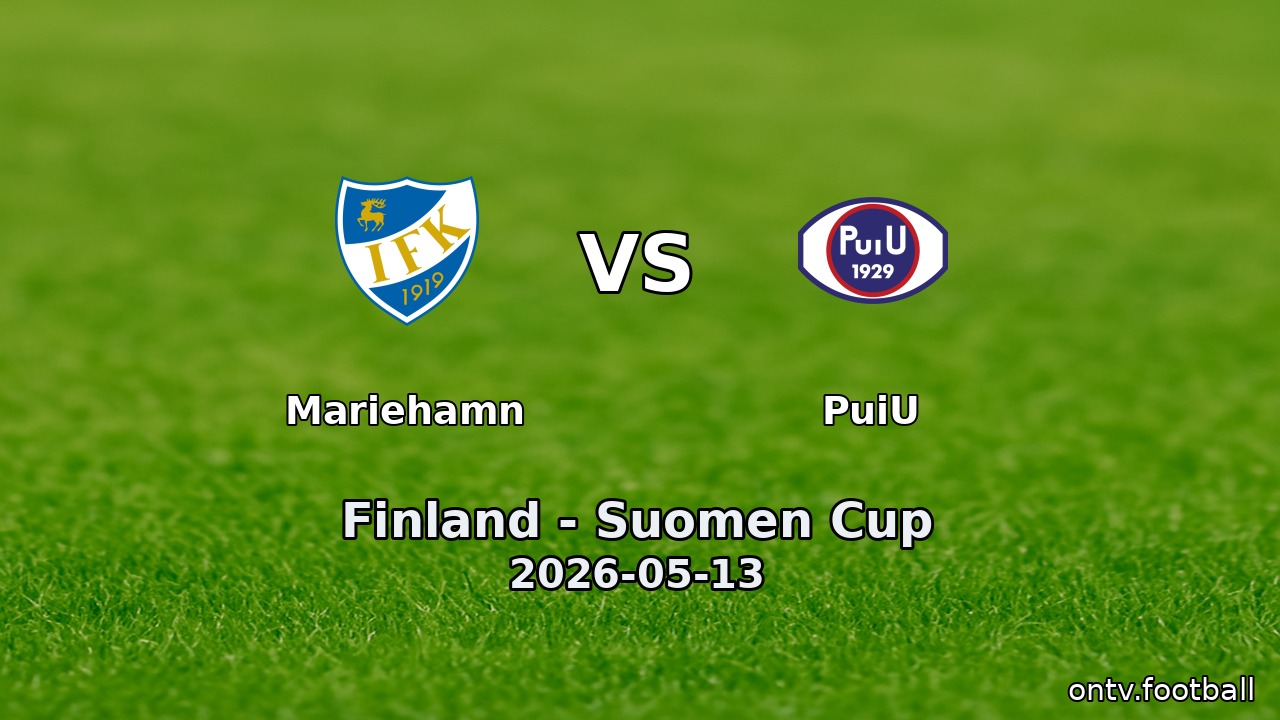 Mariehamn vs PuiU