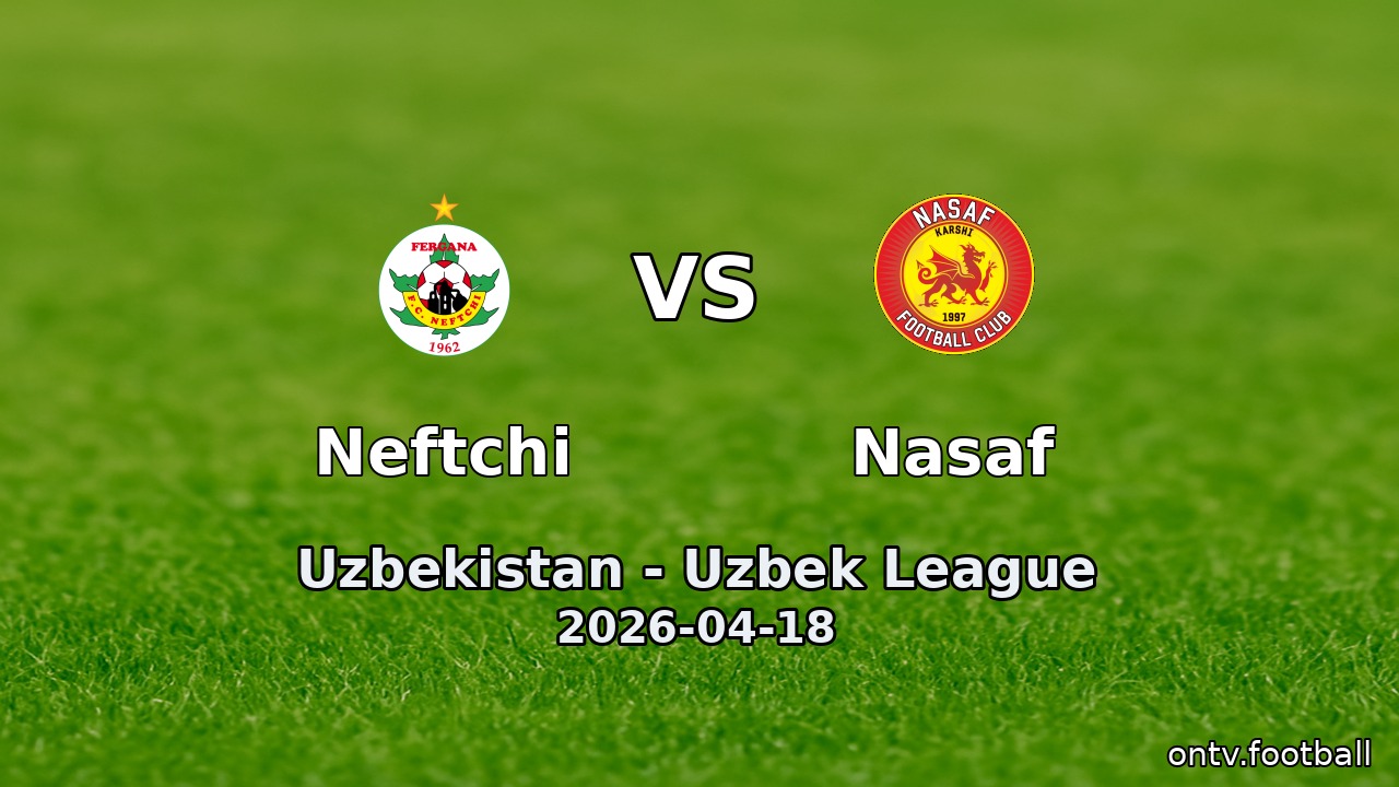 Neftchi vs Nasaf