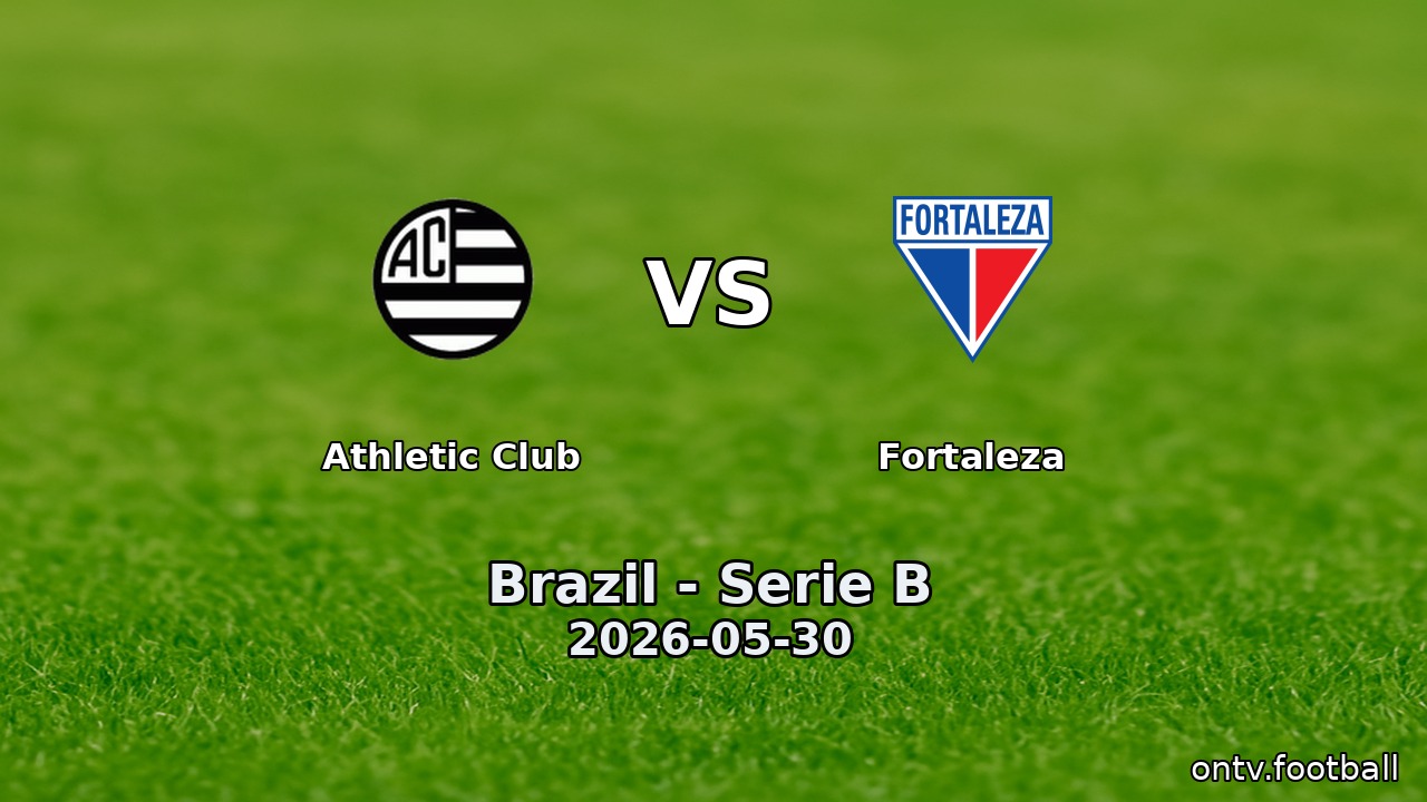 Athletic Club vs Fortaleza
