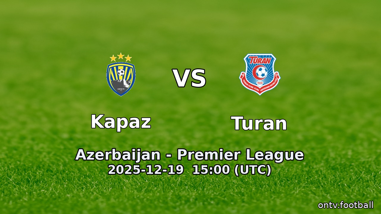 Kapaz vs Turan