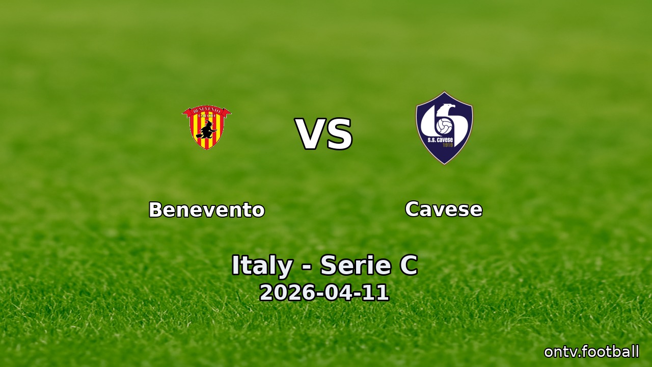 Benevento vs Cavese