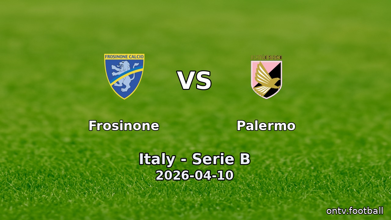 Frosinone vs Palermo