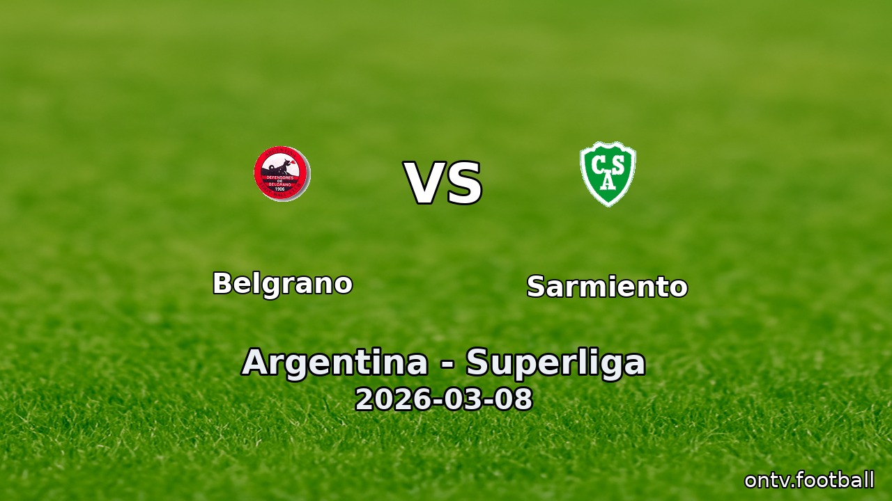 Belgrano vs Sarmiento