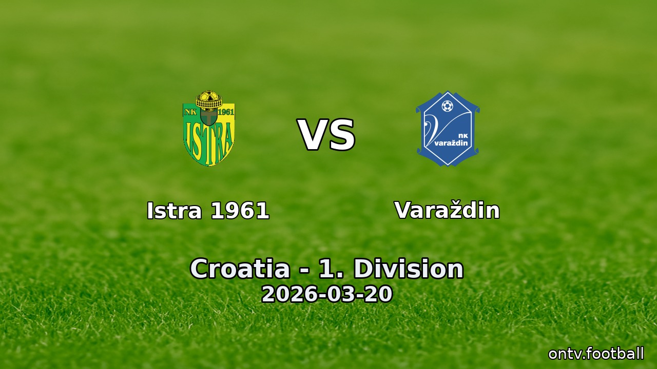Istra 1961 vs Varaždin