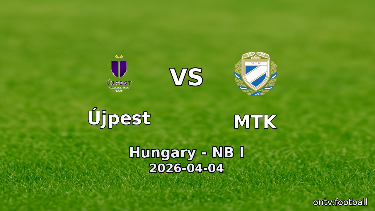 Újpest vs MTK