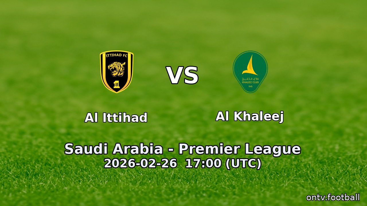 Al Ittihad vs Al Khaleej