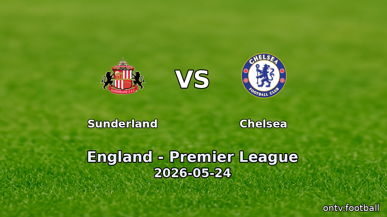 Sunderland vs Chelsea
