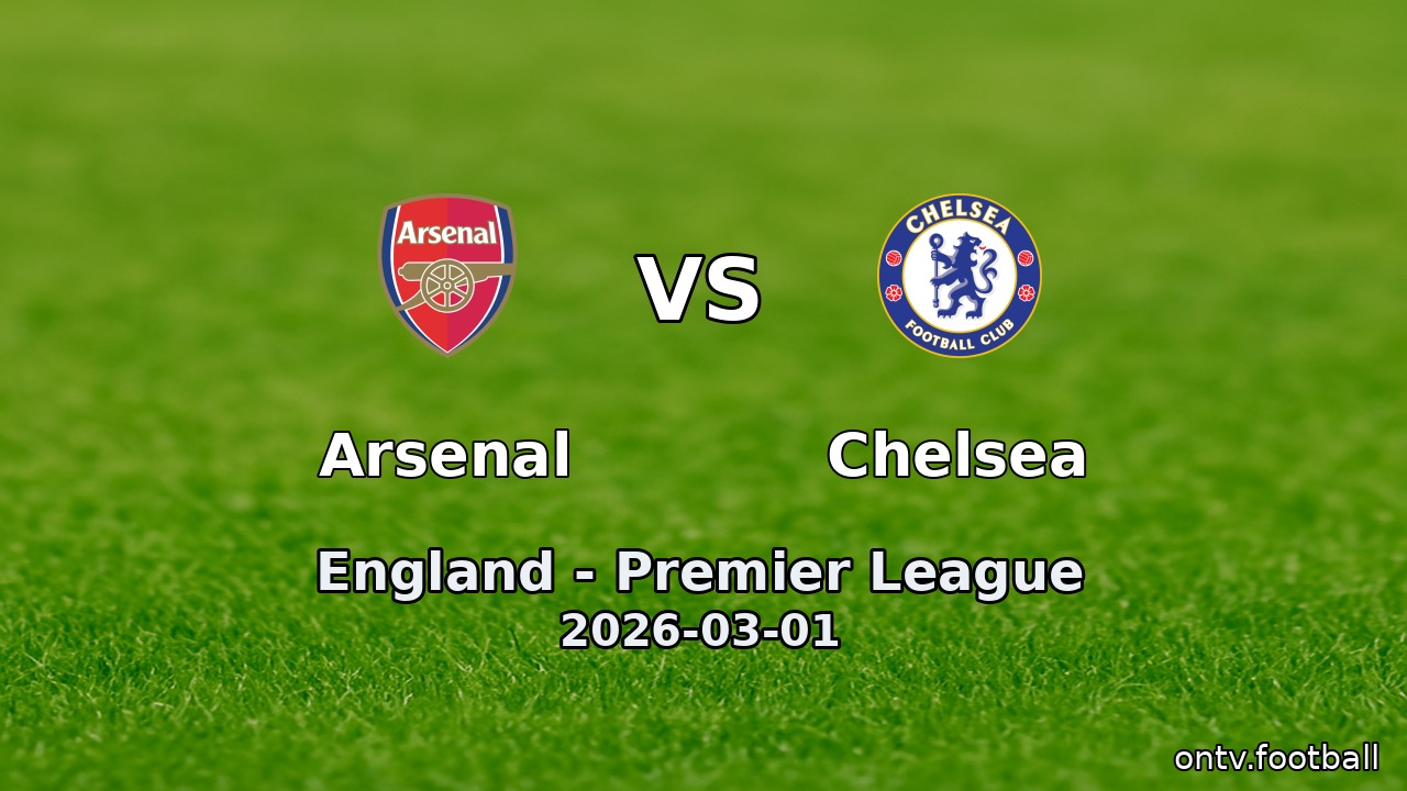 Arsenal vs Chelsea