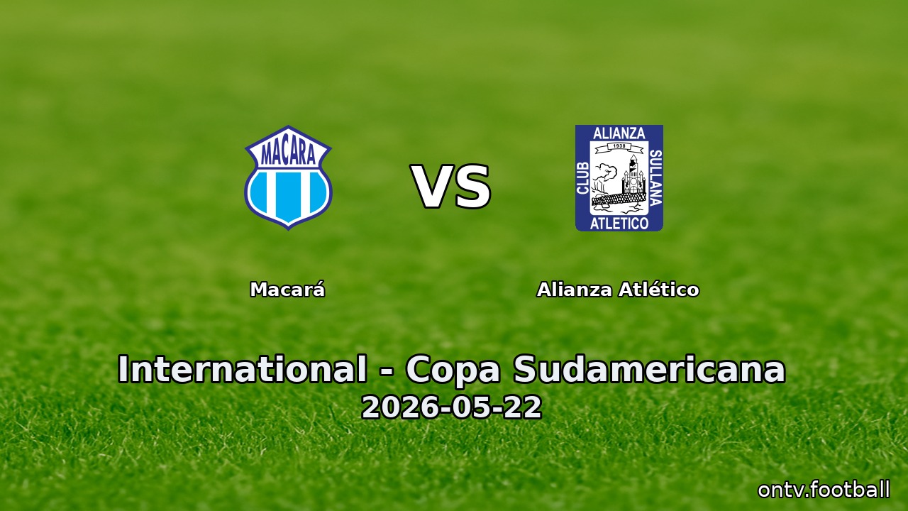 Macará vs Alianza Atlético