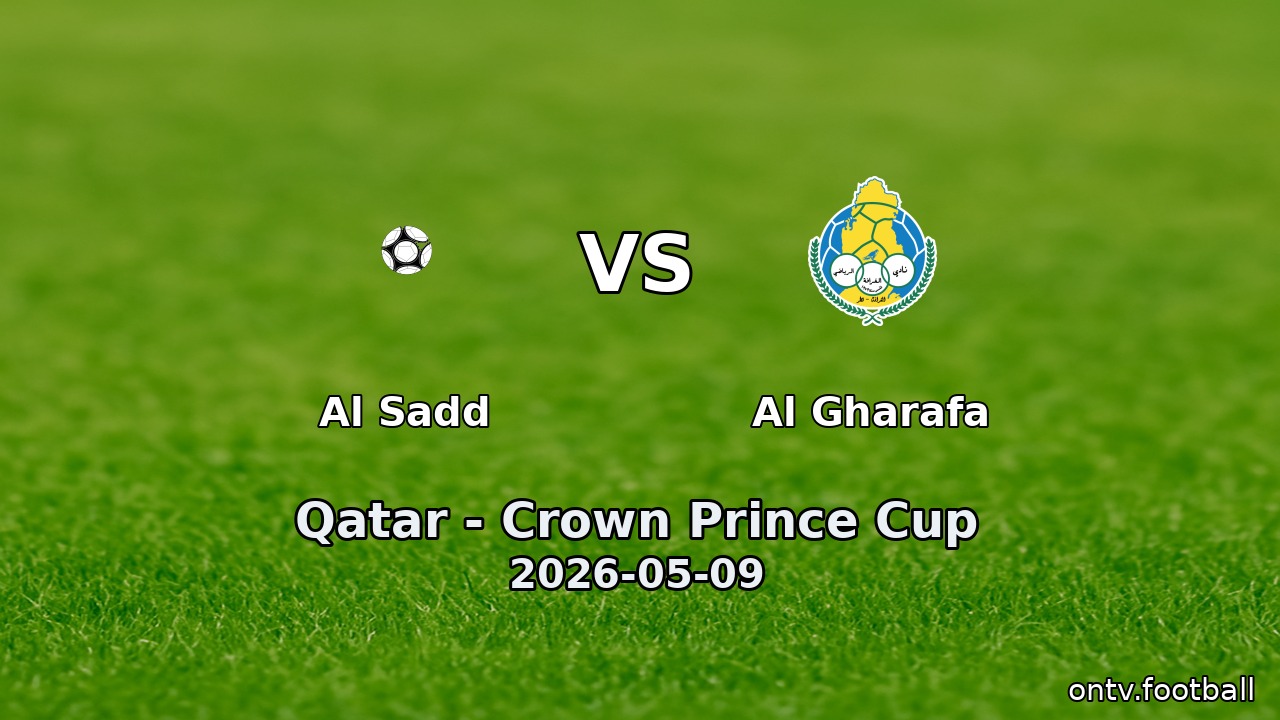 Al Sadd vs Al Gharafa