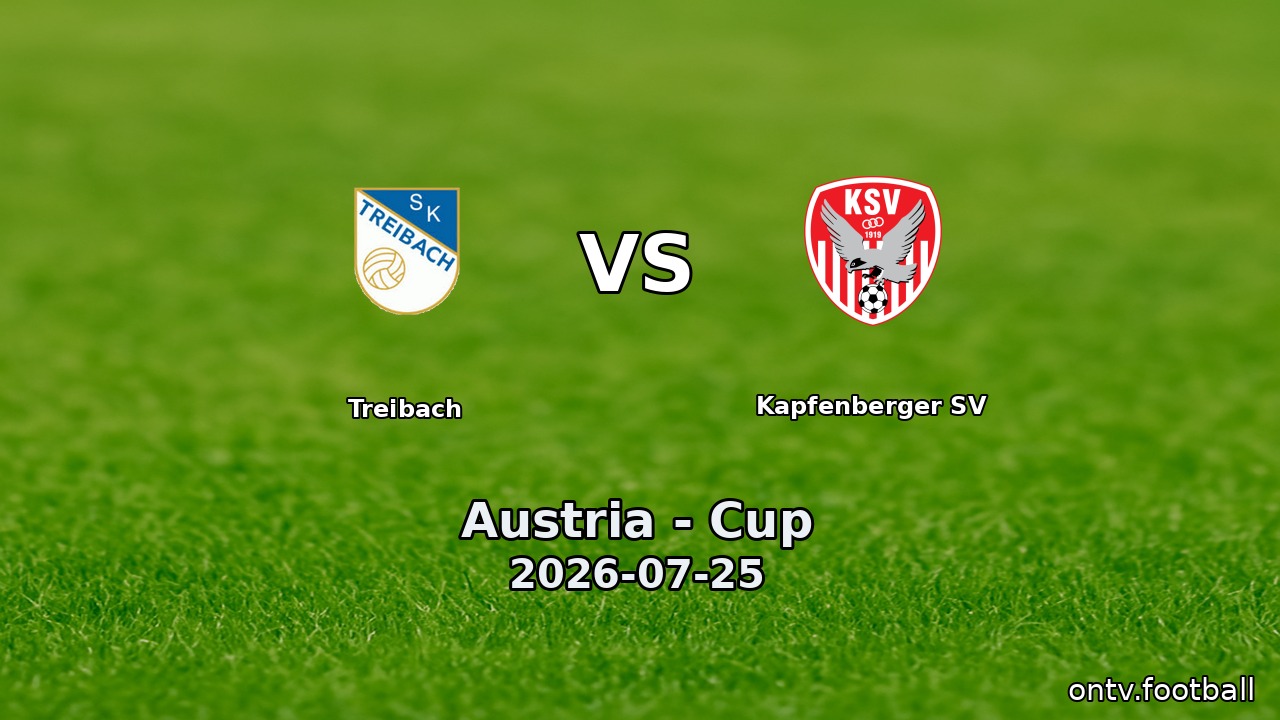 Treibach vs Kapfenberger SV