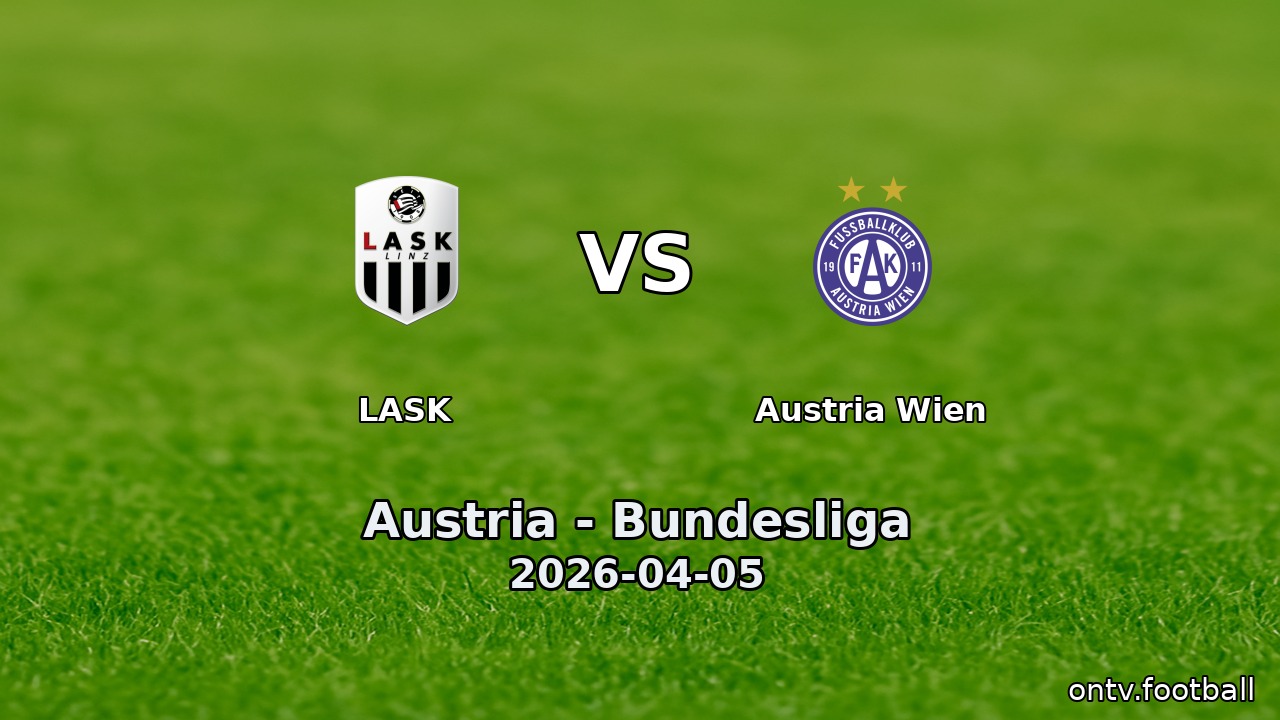 LASK vs Austria Wien