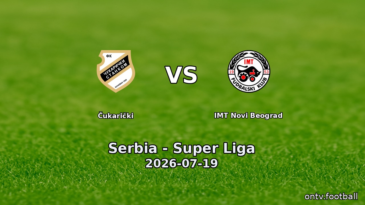 Čukarički vs IMT Novi Beograd