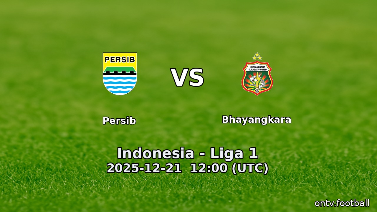 Persib vs Bhayangkara