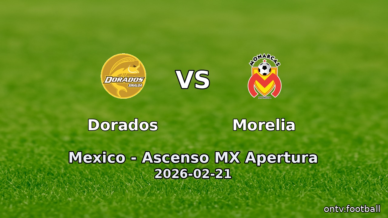 Dorados vs Morelia