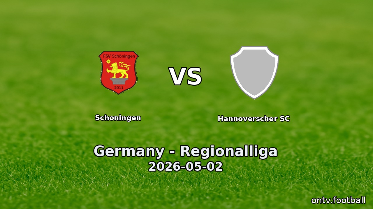 Schoningen vs Hannoverscher SC