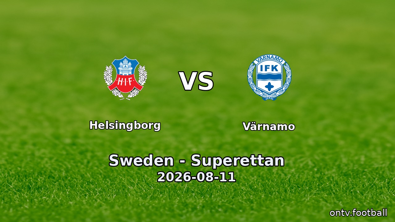 Helsingborg vs Värnamo