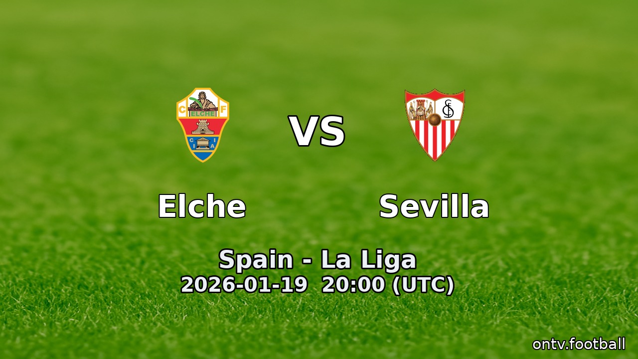 Elche vs Sevilla