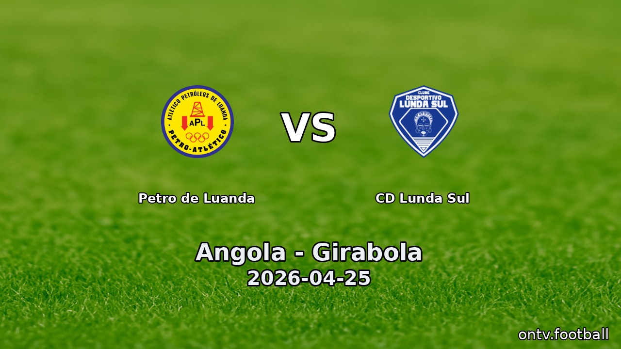 Petro de Luanda vs CD Lunda Sul