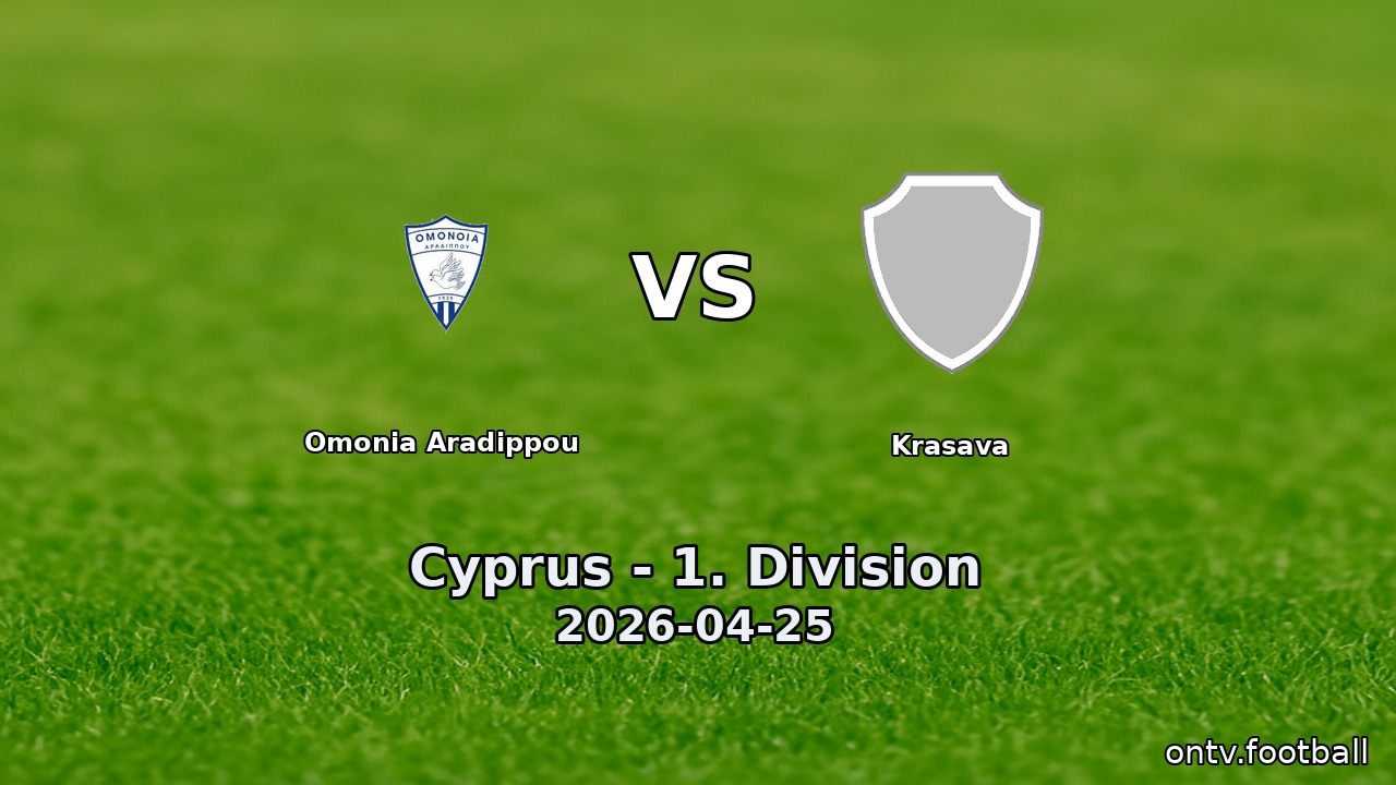 Omonia Aradippou vs Krasava