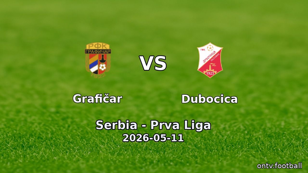 Grafičar vs Dubocica