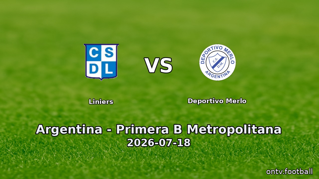 Liniers vs Deportivo Merlo